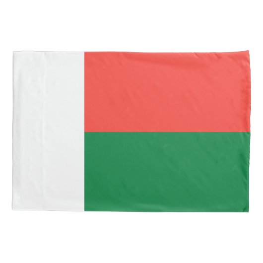 Vlag van Madagaskar Kussensloop (Achterkant)