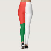 Vlag van Madagaskar Leggings (Achterkant)