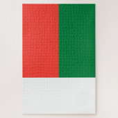 Vlag van Madagaskar Legpuzzel (Verticaal)