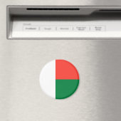 Vlag van Madagaskar Magneet (Insitu (Vaatwasser))