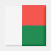 Vlag van Madagaskar Magneet (Voorkant)