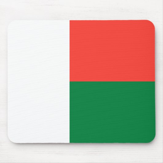 Vlag van Madagaskar Muismat (Voorkant)