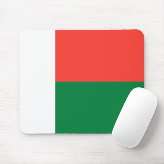 Vlag van Madagaskar Muismat (Met muis)