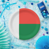 Vlag van Madagaskar Papieren Bordje (Feest)
