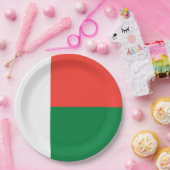 Vlag van Madagaskar Papieren Bordje (Feest)