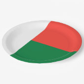 Vlag van Madagaskar Papieren Bordje (Gekanteld)