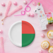 Vlag van Madagaskar Papieren Bordje (Feest)