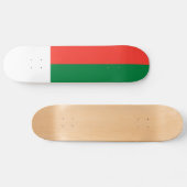 Vlag van Madagaskar Persoonlijk Skateboard (Horizontaal)
