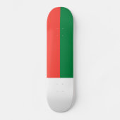 Vlag van Madagaskar Persoonlijk Skateboard (Voorkant)