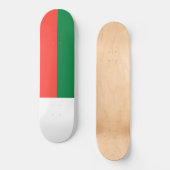 Vlag van Madagaskar Persoonlijk Skateboard (Voorkant)