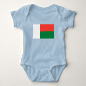 Vlag van Madagaskar Romper (Voorkant)