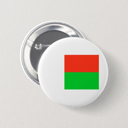 Vlag van Madagaskar Ronde Button 5,7 Cm (Voorkant /achterkant)