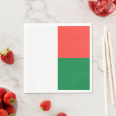 Vlag van Madagaskar Servet (Insitu)