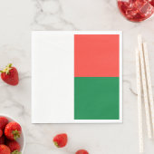 Vlag van Madagaskar Servet (Insitu)