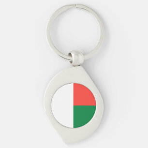 Vlag van Madagaskar Sleutelhanger