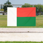 Vlag van Madagaskar Spandoek (Insitu)