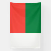 Vlag van Madagaskar Spandoek (Verticaal)