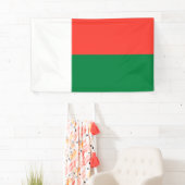 Vlag van Madagaskar Spandoek (Insitu)