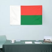 Vlag van Madagaskar Spandoek (Beurs)