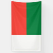 Vlag van Madagaskar Spandoek (Verticaal)