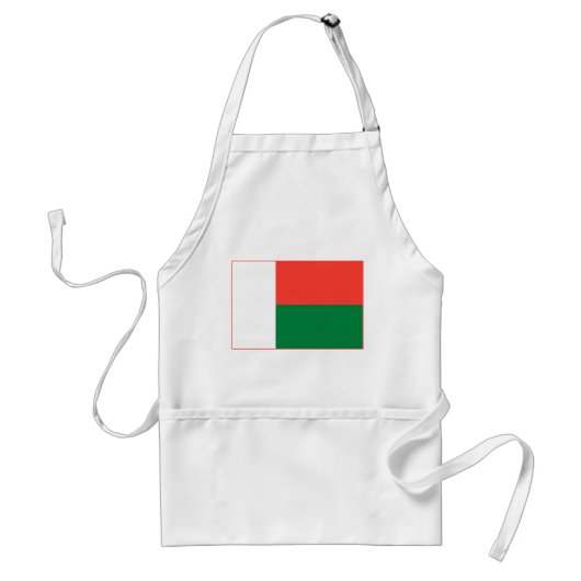 Vlag van Madagaskar Standaard Schort (Voorkant)