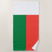 Vlag van Madagaskar Strandlaken (Voorkant)