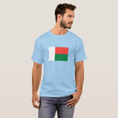 Vlag van Madagaskar T-shirt (Voorkant volledig)