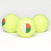 Vlag van Madagaskar Tennisballen (Multi)