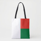 Vlag van Madagaskar Tote Bag (Voorkant)