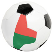 Vlag van Madagaskar Voetbal (Drie kwart)