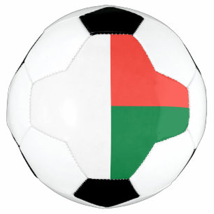 Vlag van Madagaskar Voetbal