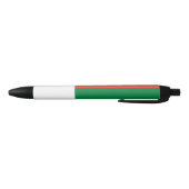 Vlag van Madagaskar Zwarte Inkt Pen (Bodem)