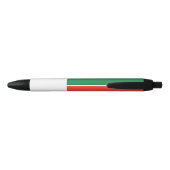 Vlag van Madagaskar Zwarte Inkt Pen (Achterkant)