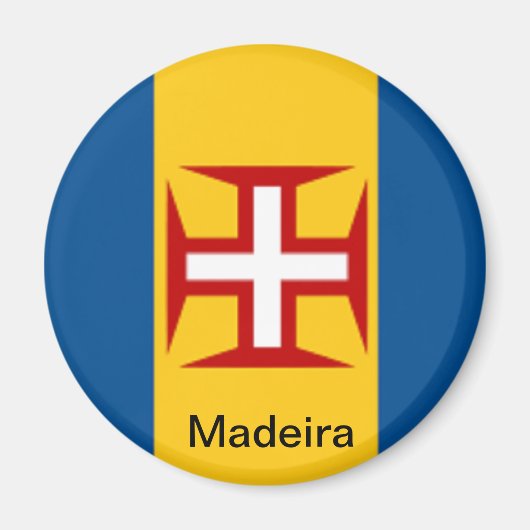 Vlag van Madeira Magneet (Voorkant)