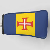 Vlag van Madeira, Portugal Golfheadcover (Voorkant)