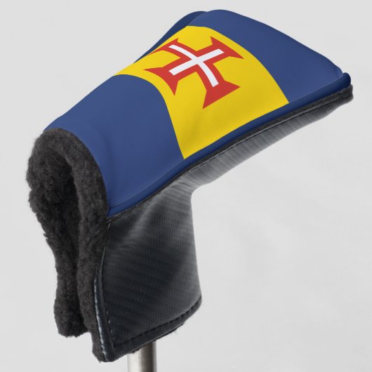 Vlag van Madeira, Portugal Golfheadcover (3/4 voorkant)