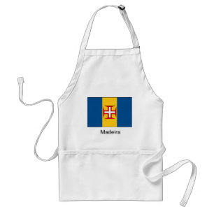 Vlag van Madeira Standaard Schort