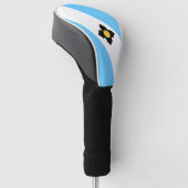 Vlag van Madison, Hoesje van Wisconsin Golf Golfheadcover (Schuin)