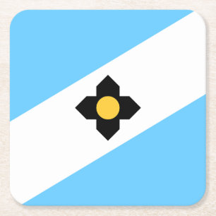 Vlag van Madison, Onderzetter van Wisconsin Square