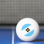 Vlag van Madison, Wisconsin Ping-Pong Ball (Net)