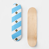 Vlag van Madison, Wisconsin Skateboard (Voorkant)