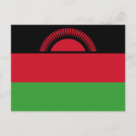Vlag van Malawi Briefkaart