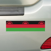 Vlag van Malawi Bumpersticker (Op auto)