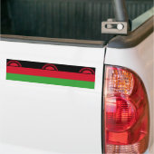 Vlag van Malawi Bumpersticker (Op Truck)