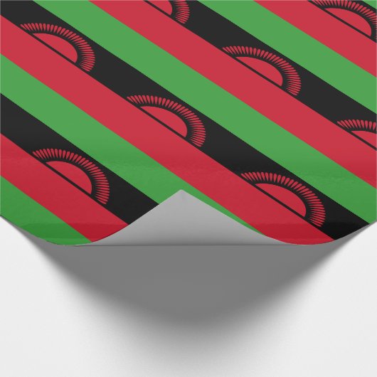 Vlag van Malawi Cadeaupapier (Hoek)