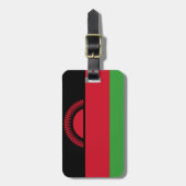 Vlag van Malawi Easy ID Personal Bagagelabel (Voorkant verticaal)
