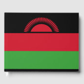Vlag van Malawi Gastenboek (Voorkant)