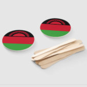 Vlag van Malawi Handwaaier (Niet-gemonteerd)