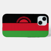 Vlag van Malawi Hoesje-Mate iPhone Case (Achterkant (horizontaal))