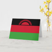 Vlag van Malawi Kaart (Gele Bloem)
